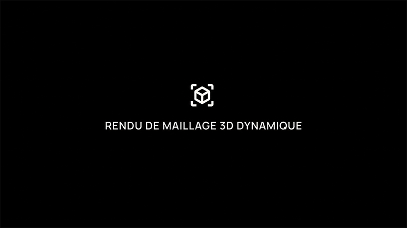 Rendu de maillage 3D dynamique utilisé pour l’étude technique d’une sculpture équestre